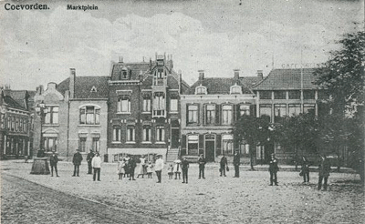 De Markt omstreeks 1912.