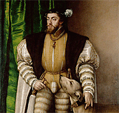  Karel V 1500-1558 Keizer van Duitsland, Heer der Nederlanden.