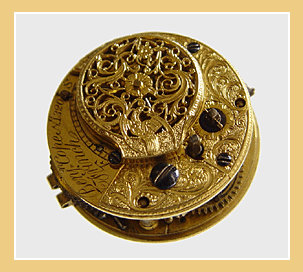 Antiek Zilveren Spillegang Horloge. Benj. Cope -  Franche - ca. 1786.