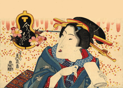 Shunga, Japanese woodblock print, Hokusai, Kunisada, Utamaro, Kuniyoshi. Harunobu, Koryusai, Eisen.Utagawa school,Torii,Octopus.