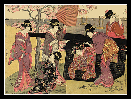 Shunga, Japanese woodblock print, Hokusai, Kunisada, Utamaro, Kuniyoshi. Harunobu, Koryusai, Eisen.Utagawa school,Torii,Octopus.