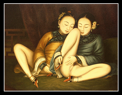 Ferdinand Bertholet (1952) Title: ' Two Chinese Girls'