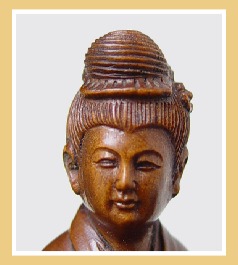 PALMHOUTEN NETSUKE GEISHA MET TAS. JAPAN.