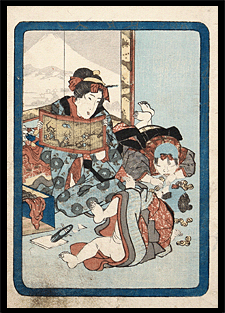 Eisen - Shunga - Playing Children - c.1830.
