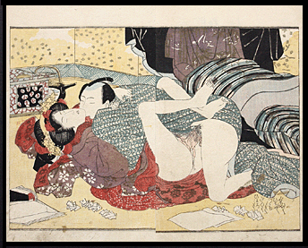 Keisai Eisen - Orgasm - c.1825.