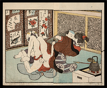 Shunga - Keisai Eisen - Hallucination - c.1839.