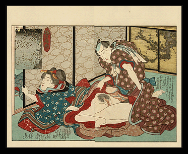 Shunga – Keeping It Private – Keisai Eisen - c.1838.