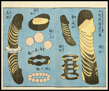 Shunga – Keisai Eisen – Sex Toys – c.1839.