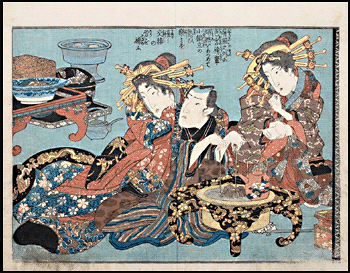 Shunga – Keisai Eisen – Abiding Client – c.1836.