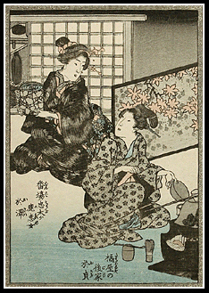 Shunga – Kunimori – Get-Together – c.1840.