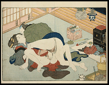Toyokuni III – Foreplay – c.1837.