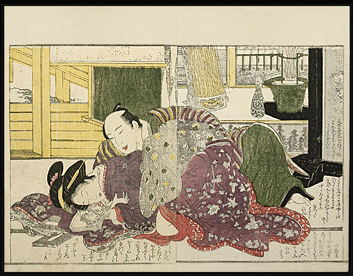 Shunga – Utamaro School – Shungabook – Koto – c.1800s. 