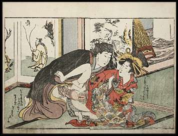 Shunga – Utamaro II – Expensive Courtesan – c.1800.