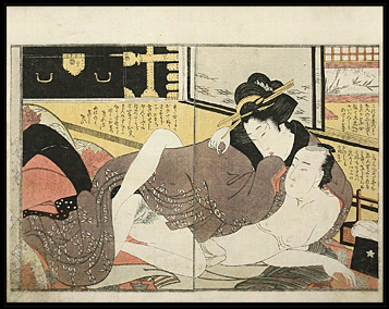 Utamaro/Hokusai – Provoking – c.1803-1806.