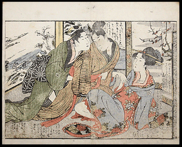 Utamaro – Lucky Adolescent – Picture Book Of The Chinese Brocade – c.1802.