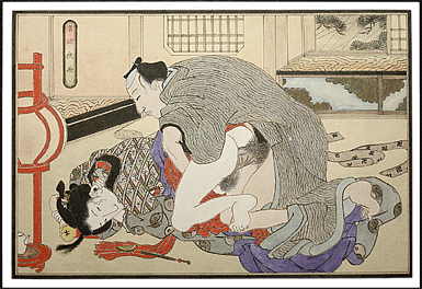 Superb Erotic Paintings –  Utagawa School.