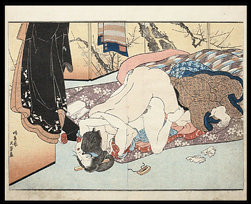 Shunga – Kunisada – Tight Embrace – c.1839. 
