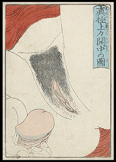Shunga – Utagawa Kunisada – Intercourse Close-Up – c.1842.