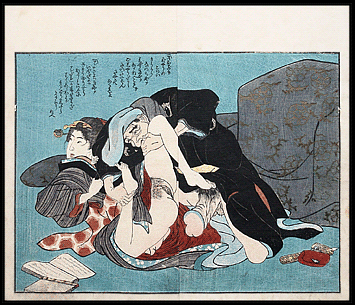 Utagawa Kunimori – Eccentric Old Man – c.1830.