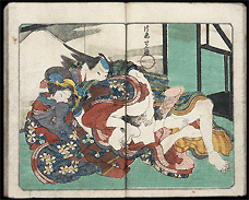 Complete Sleeve Shungabook Set � Kunisada � 18 Erotic Designs � c.1840.