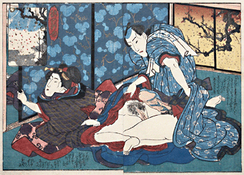 Shunga – Keisai Eisen – Private Moment – c.1838.