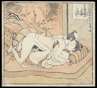 Koban Shunga - Missionary - Isoda Koryusai - c.1760.