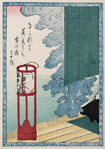 Shunga – Utagawa Kunisada – Pig-Shaped Burner – c.1855.