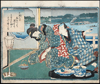 Pleasure Boat - Koikawa Shozan - c.1850.