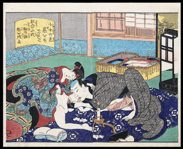 Shunga � Koikawa Shozan � c.1850.