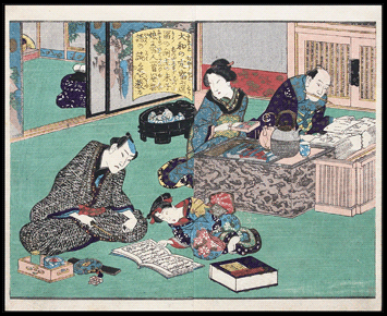 Disturbing Shunga  Koikawa Shozan  Education  c.1860.