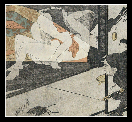 Shunga, Japanese woodblock print, Hokusai, Kunisada, Utamaro, Kuniyoshi. Harunobu, Koryusai, Eisen.Utagawa school,Torii,Octopus.